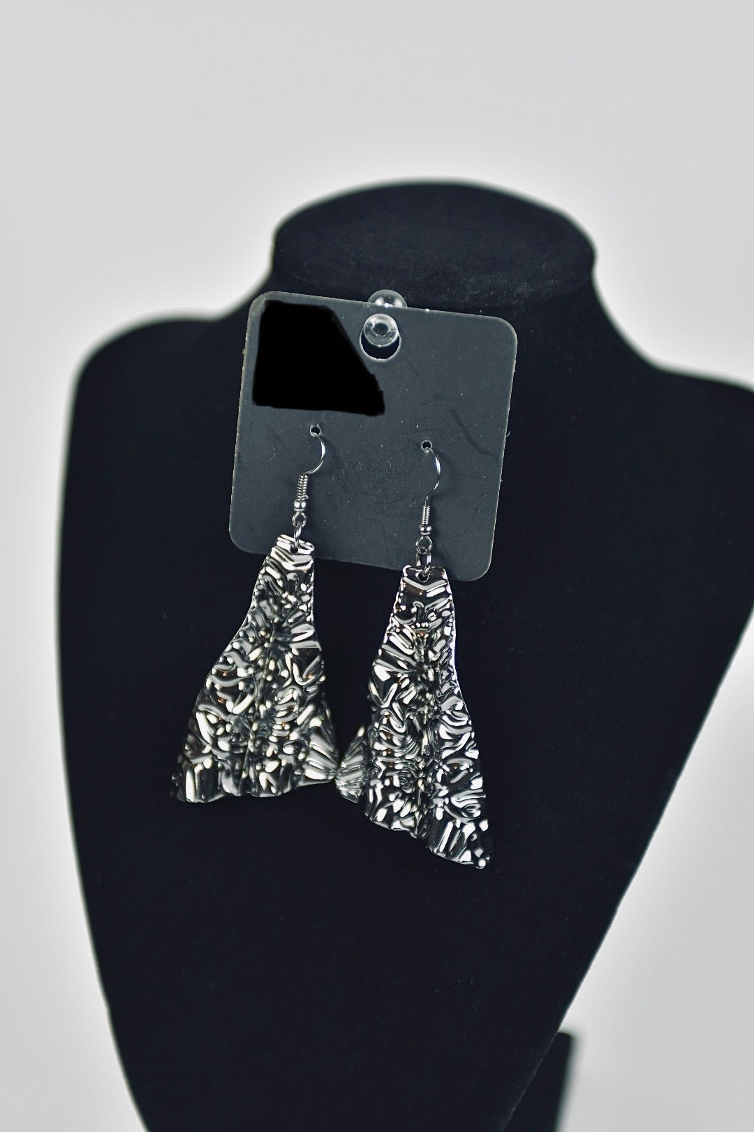 Silver Fashion Design Earrings