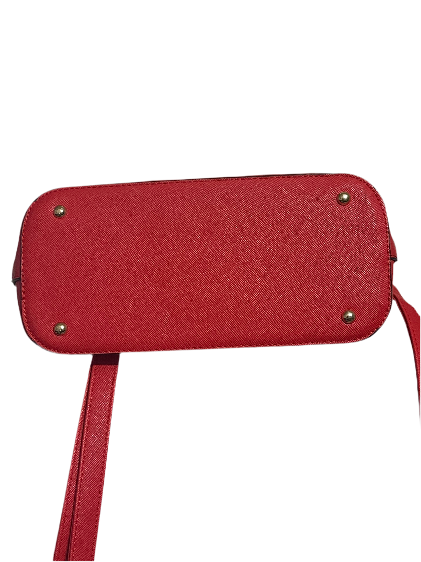 La Terre Vegan Leather Red Bag