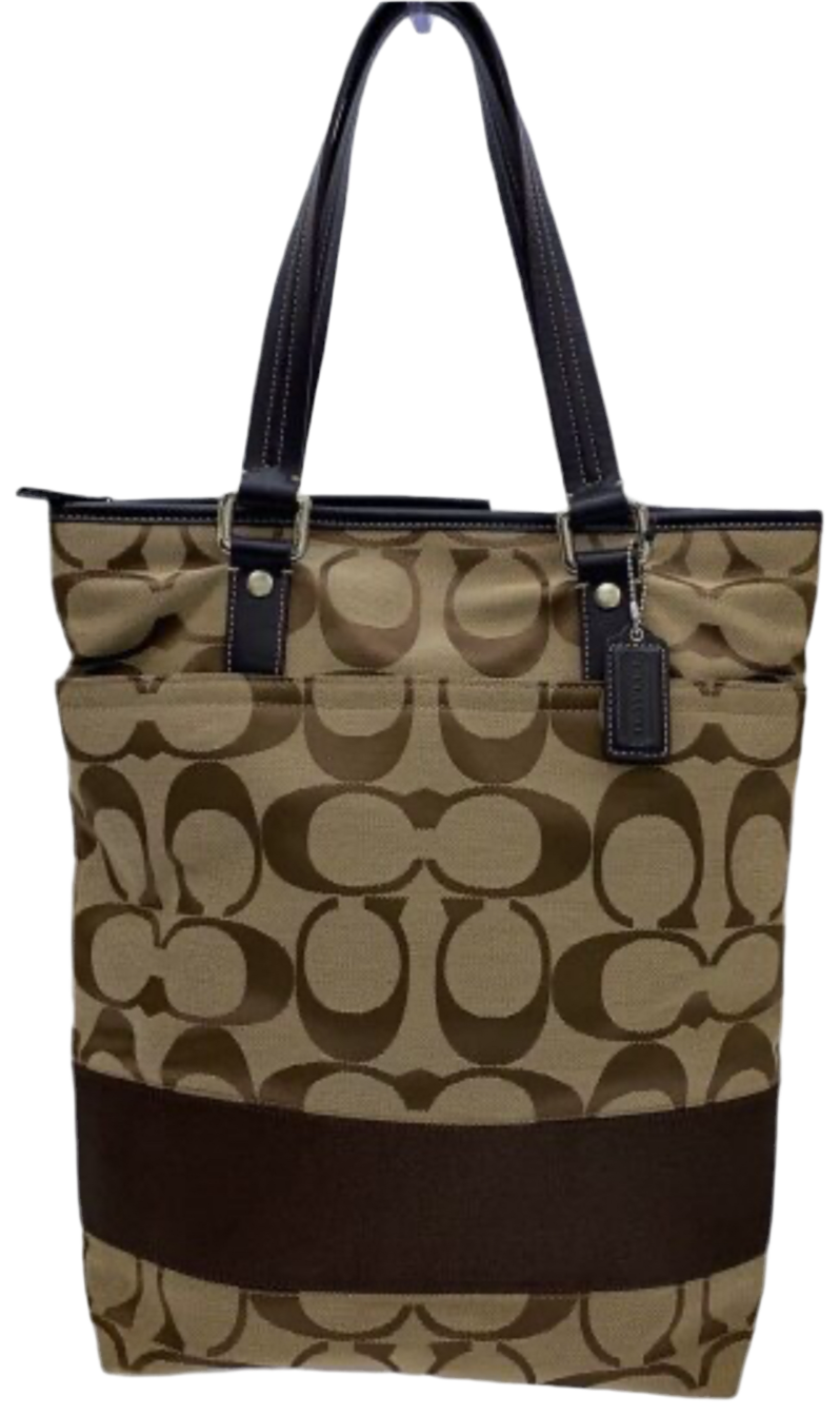 Coach Signatures Shoulder Bag ( Preowned)