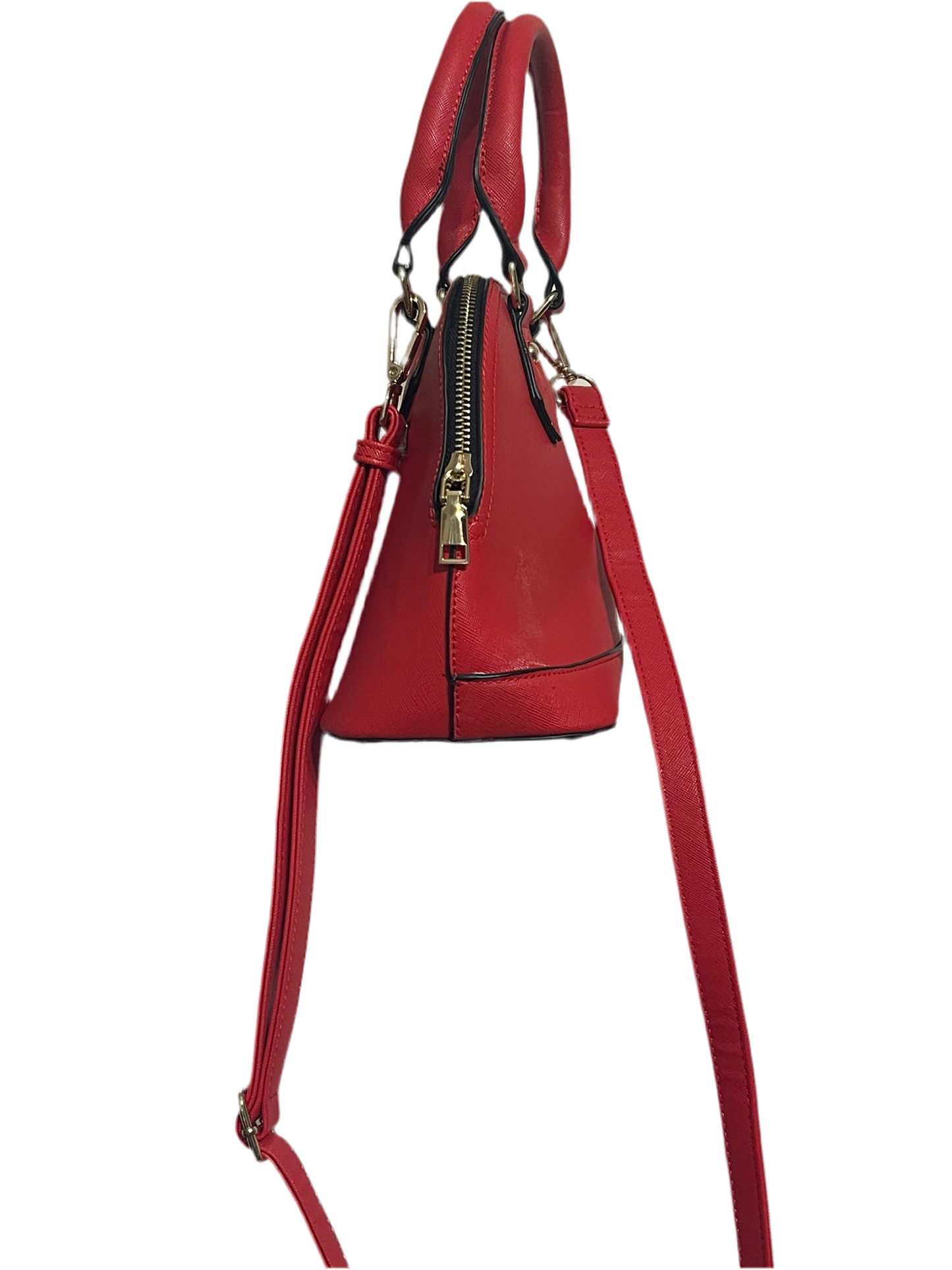 La Terre Vegan Leather Red Bag