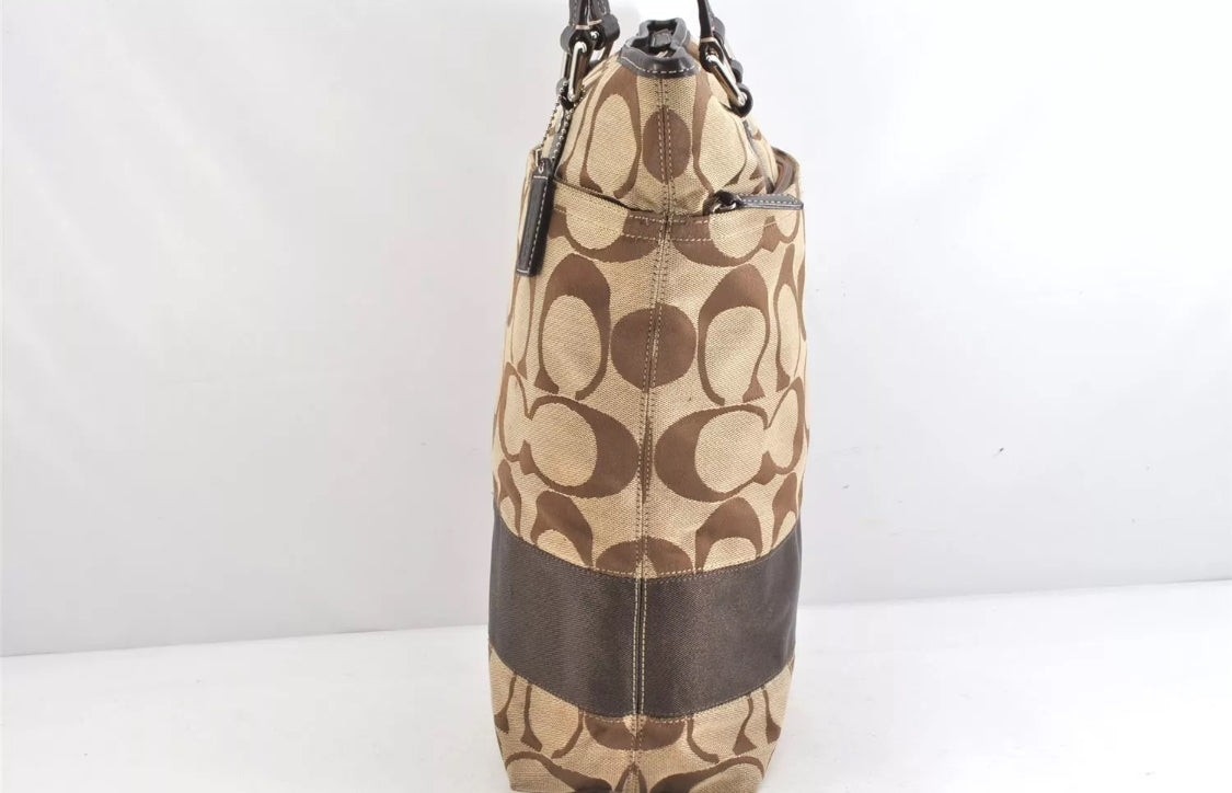Coach Signatures Shoulder Bag ( Preowned)