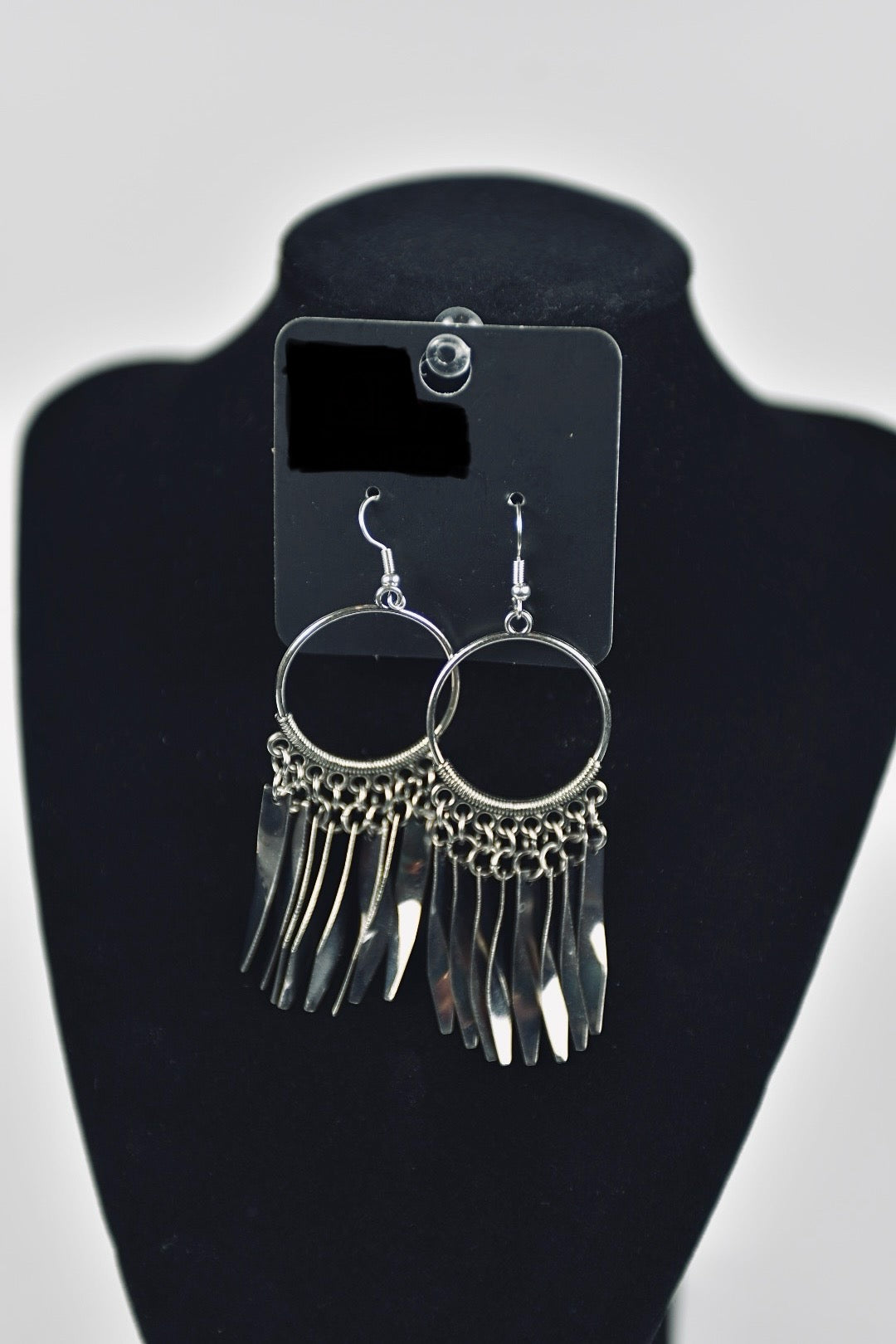 Silver Fashion Earrings