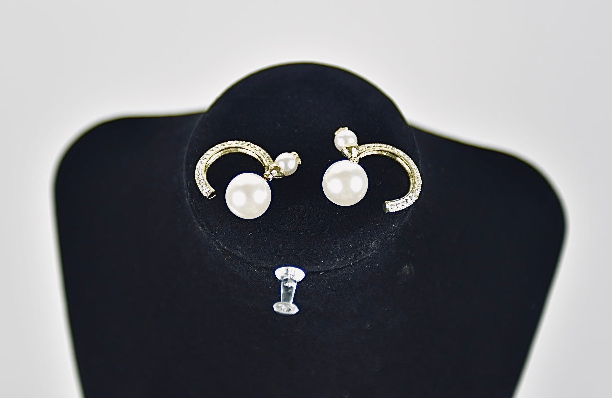 Pearl Loop Fashion Earrings