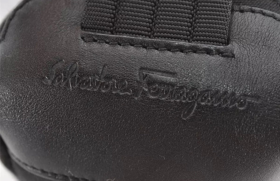 Salvatore Ferragamo
Monogram Canvas Shoulder Bag