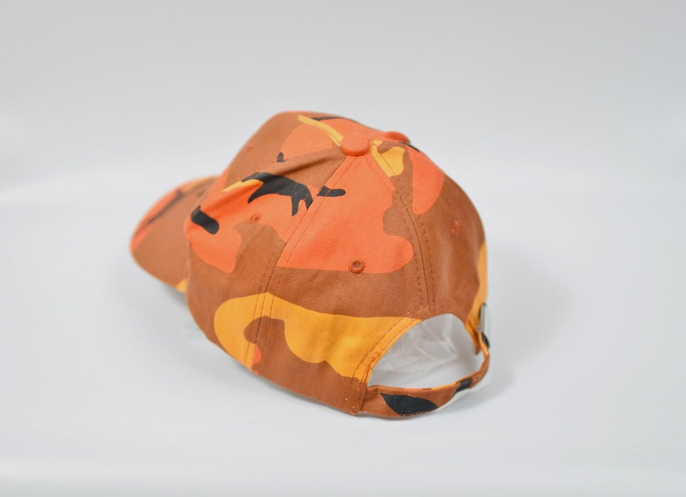 Orange Camouflage Hat