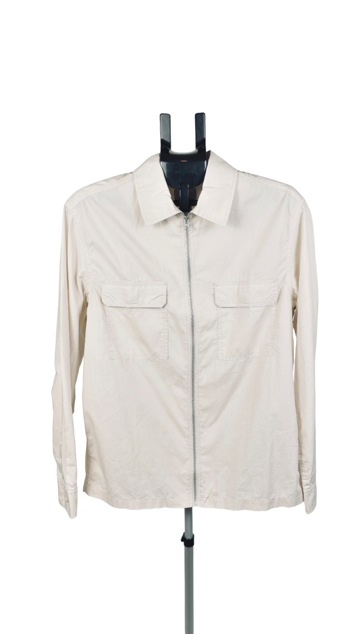 Casual tan long sleeve shirt H&M