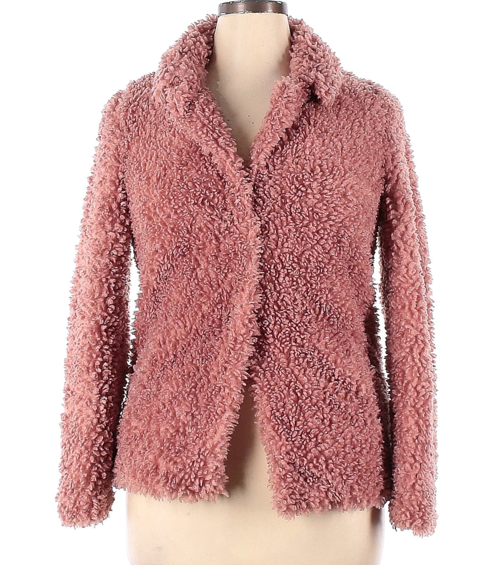 Abercrombie Faux Fur Jacket Girls