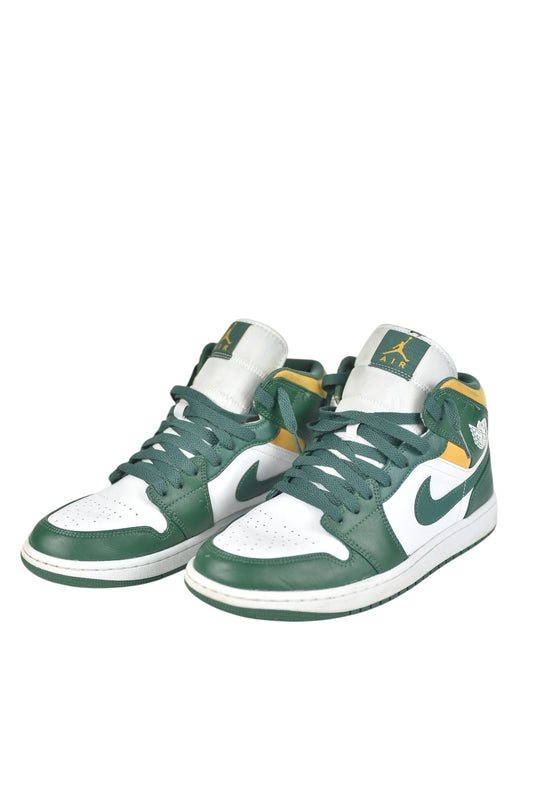 Nike Air Jordan 1 Mid Sonics Green Bay