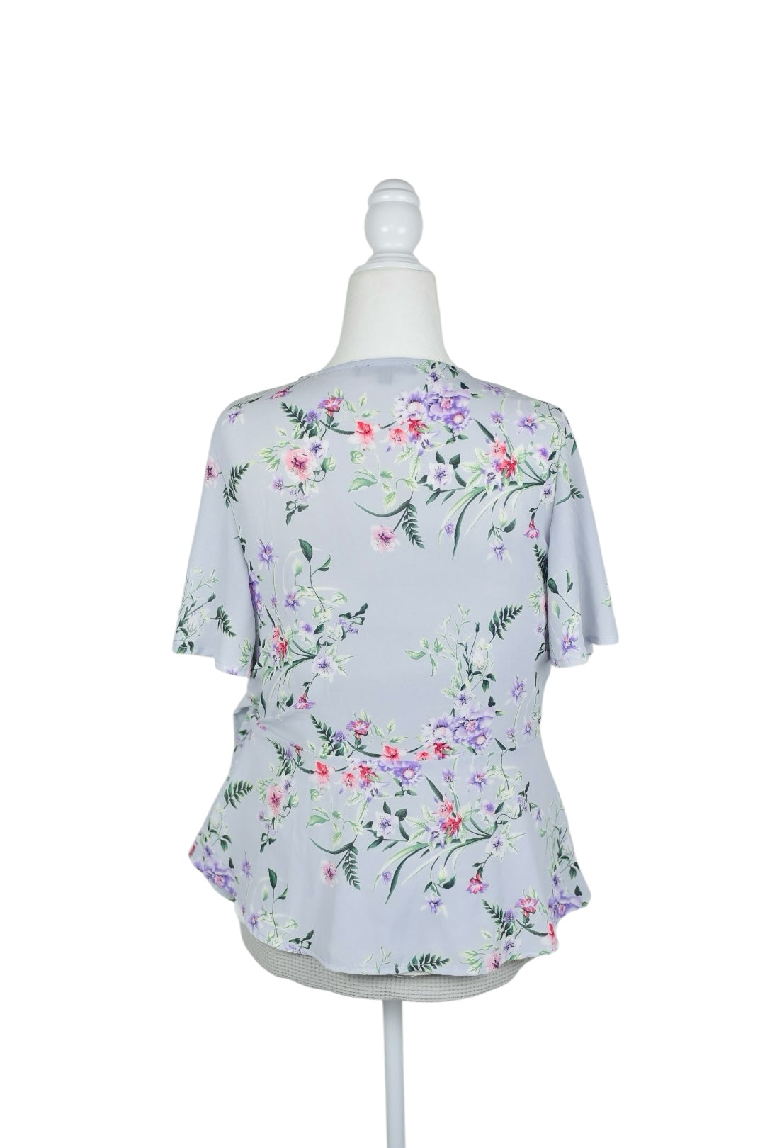 Women’s Shinestar White Floral Top