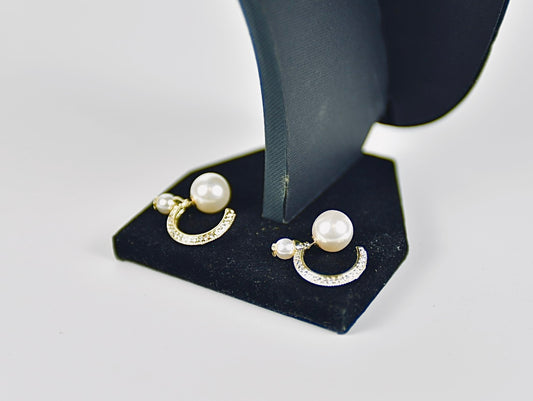 Pearl Loop Fashion Earrings