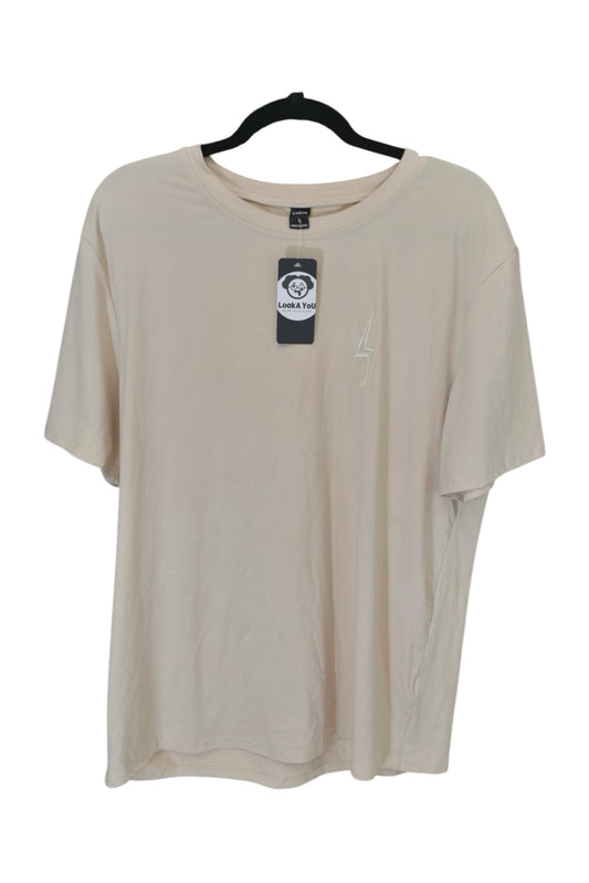 Beige Color SHEIN T-Shirt, Size L. Excellent condition