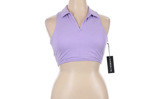 Kimberly C. Sleeveless Polo