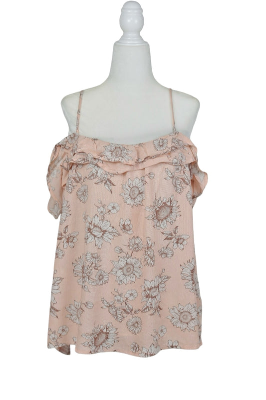 Women’s Mossimo Floral Crop Top