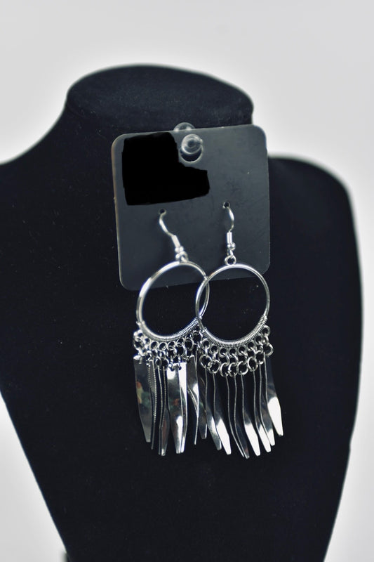 Silver Fashion Earrings