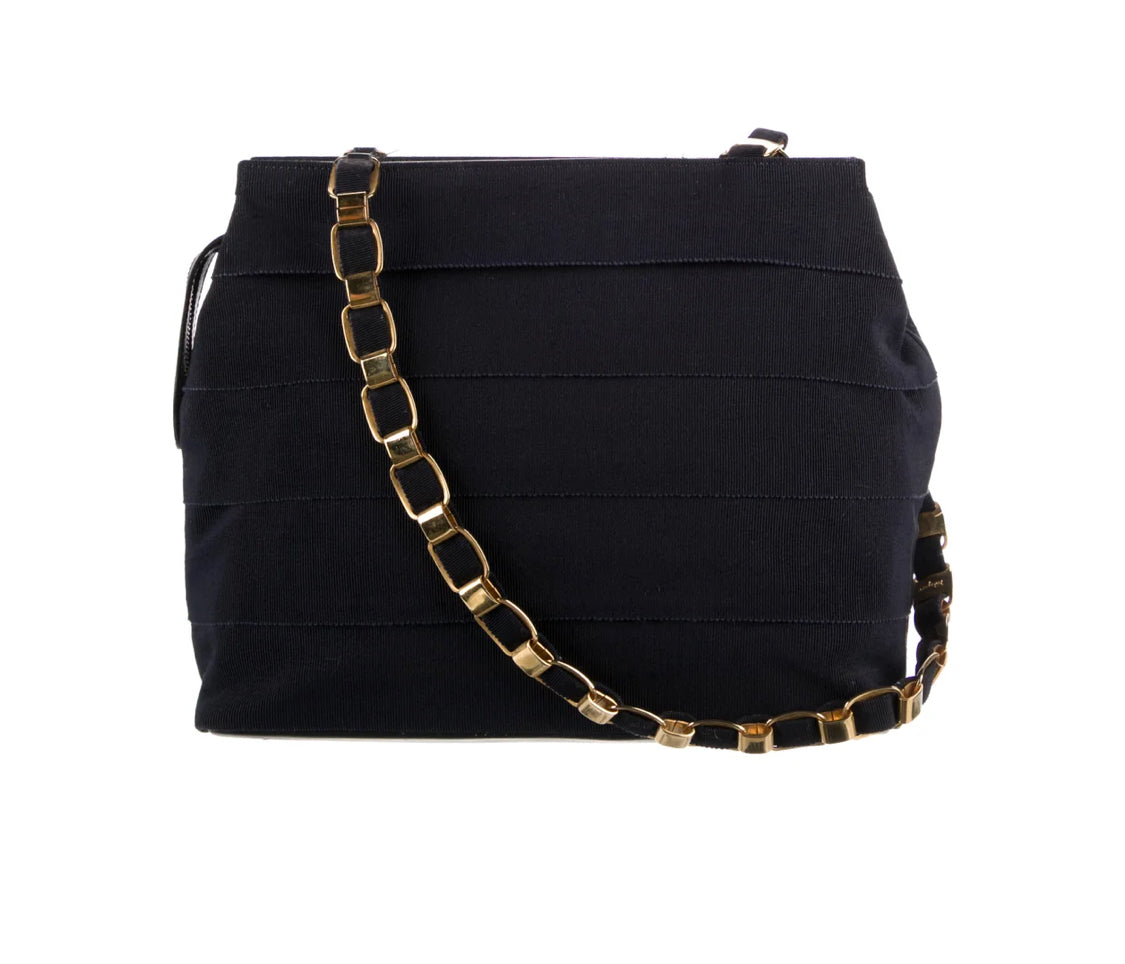 Salvatore Ferragamo
Canvas Shoulder Bag