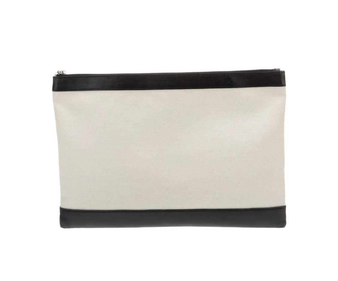 Balenciaga Canvas Clutch