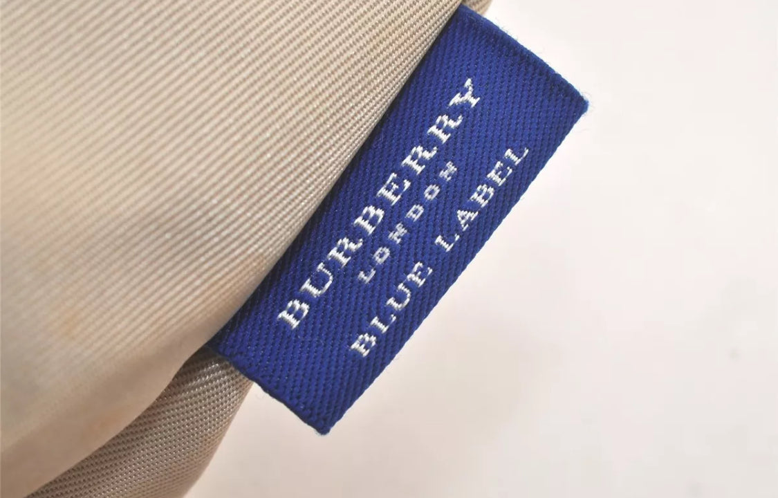 BURBERRY                        BLUE LABEL Check Hand Bag