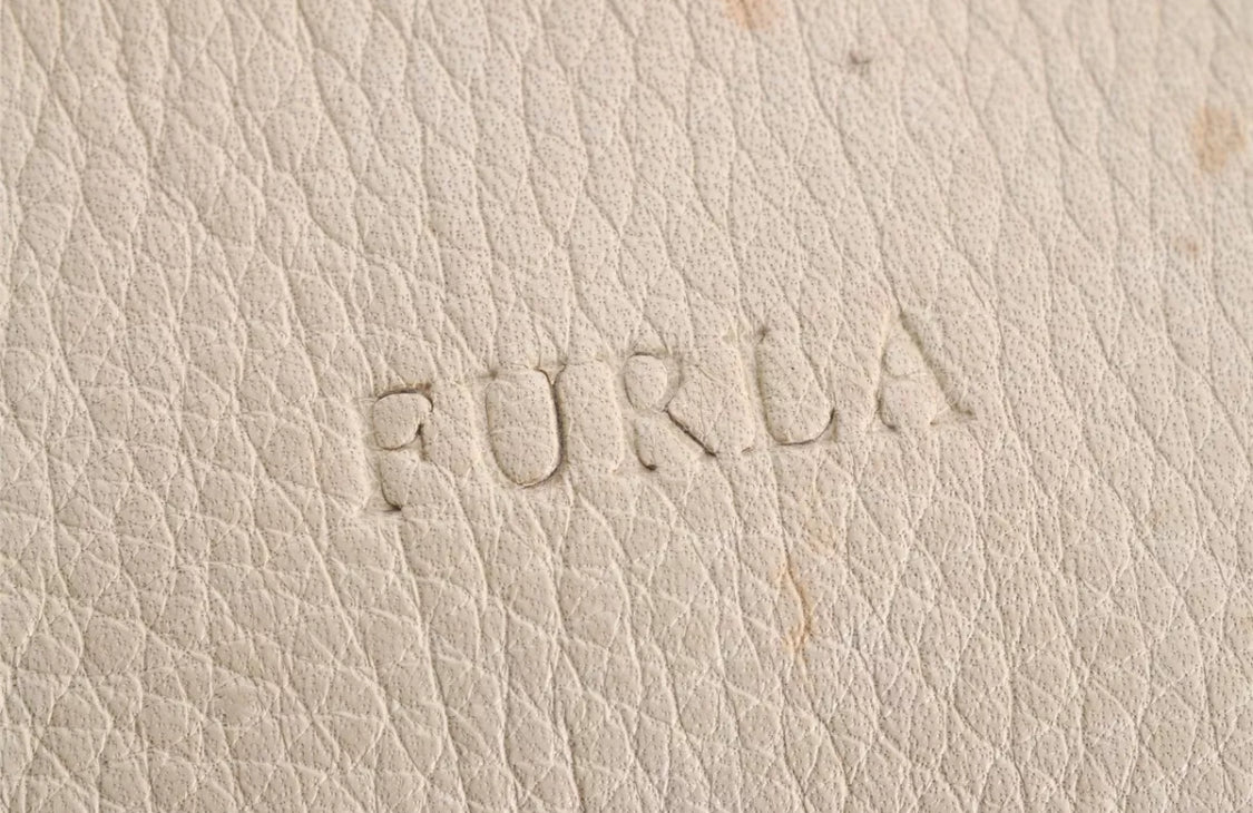 Furla Vintage Leather 2Way Shoulder Cross Body Bag