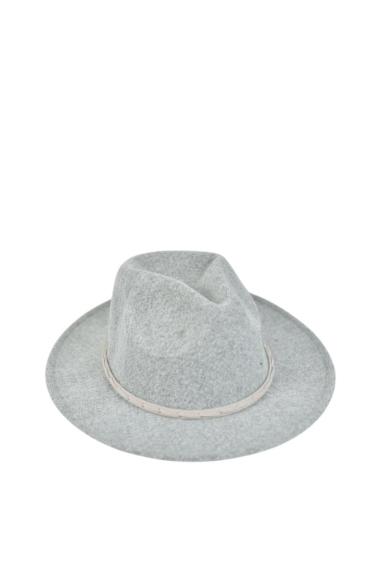 Men’s gray felt hat