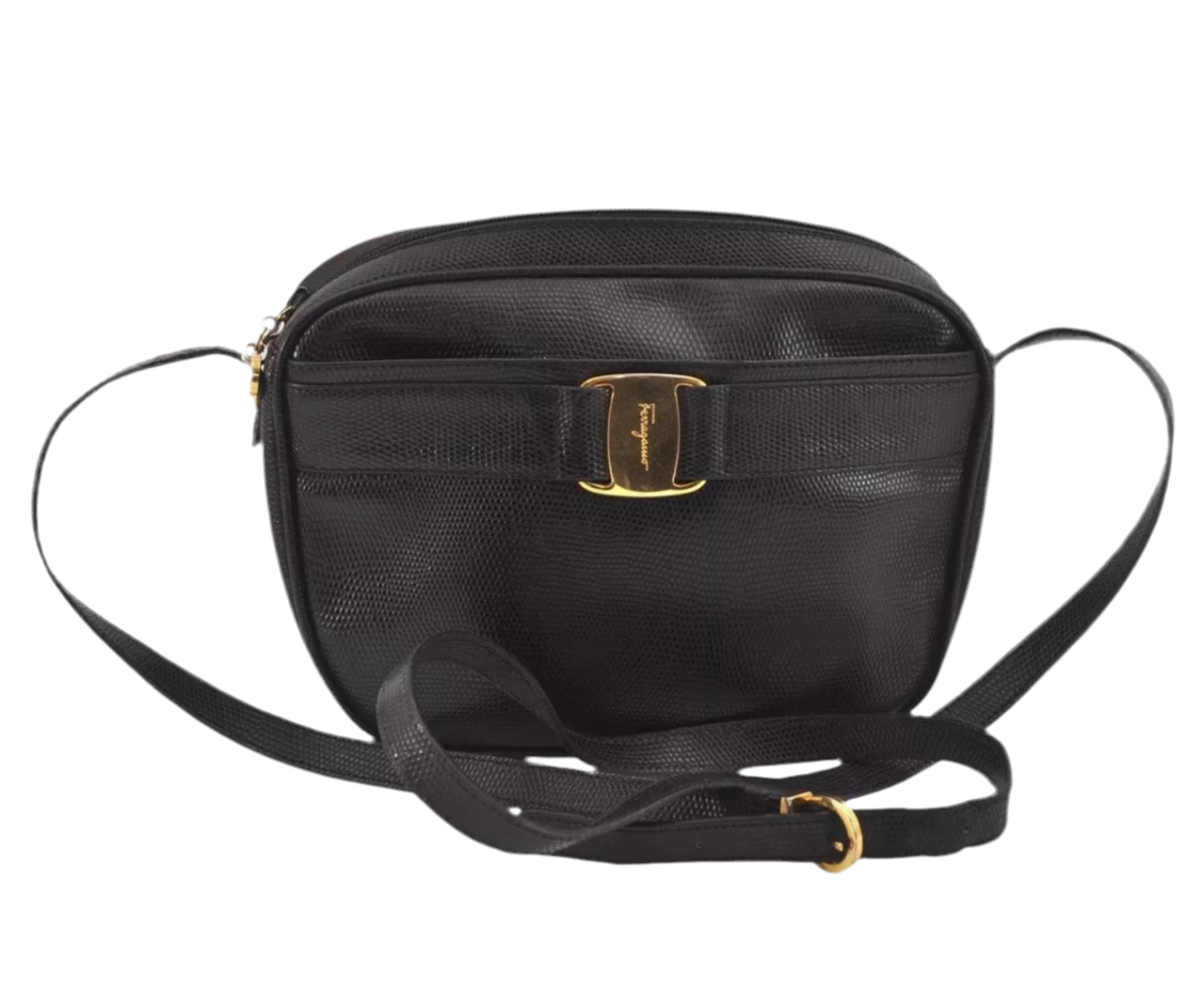 Salvatore Ferragamo Vara Shoulder Cross Bag