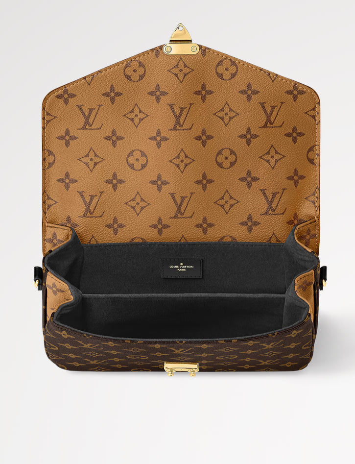 Louis Vuitton Pochette Metis Reverse Monogram ( Authentic)