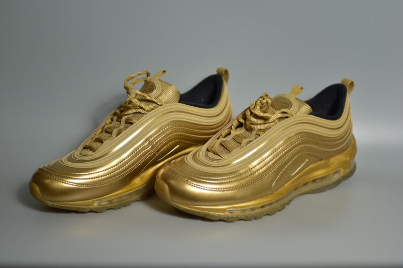 Air Max 97 Olympic Gold Trainers Size  8.5 CT4556-700