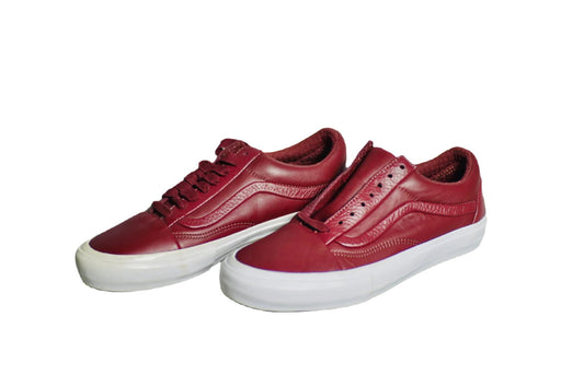 Vans Old Skool ST LX 'Stitch & Turn' Burgundy/Red