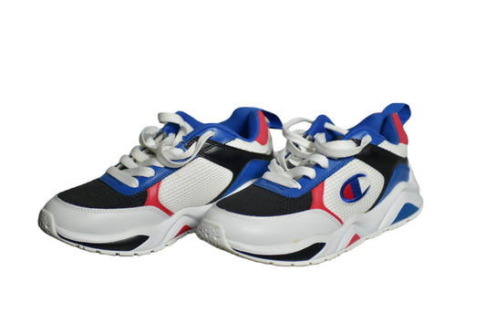 Champion Shoes Black Blue Red White Mens Size