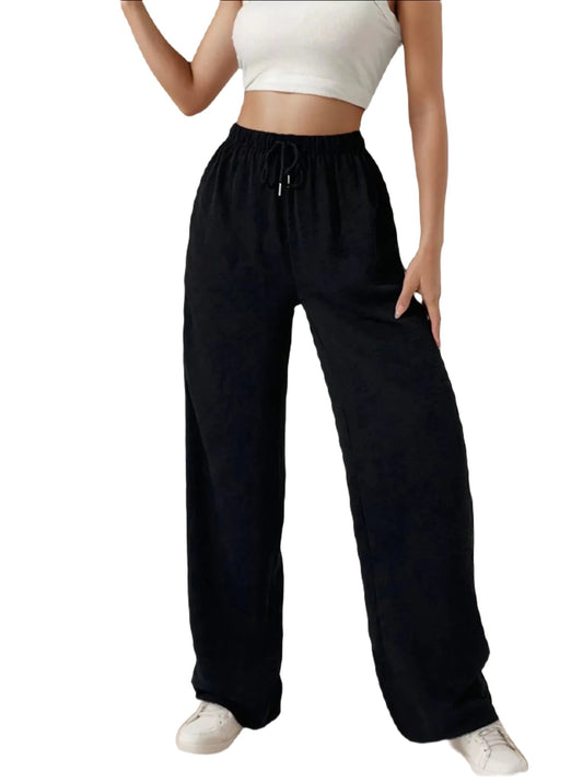 High Rise Drawstring Pants SZ L