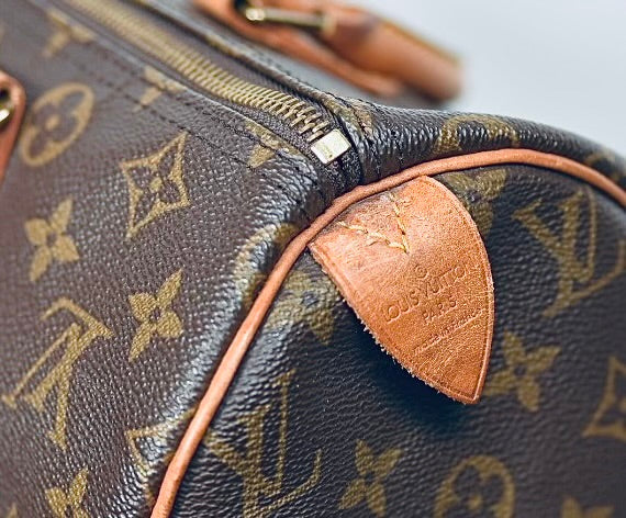 Louis Vuitton Speedy 35 LV Monogram Satchel Bag