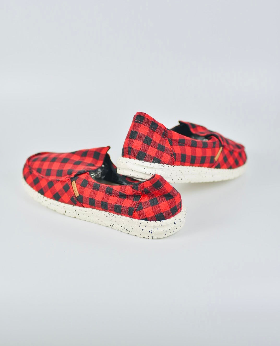 Hey Dude Misty Buffalo Plaid SZ 10