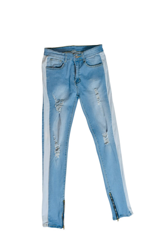 Men's Zipper Denim Jeans