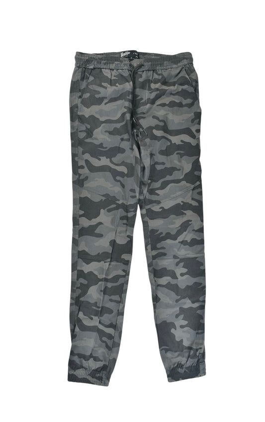 Men's Gray Brooklyn Cloth Camouflage Style Cargo Pants